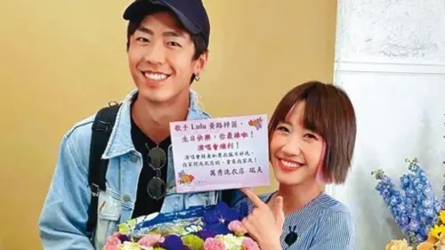 ▲已嫁為人婦的Lulu（右）曾與張瑞夫（左）交往。（圖／翻攝自張瑞夫IG@reefchang）