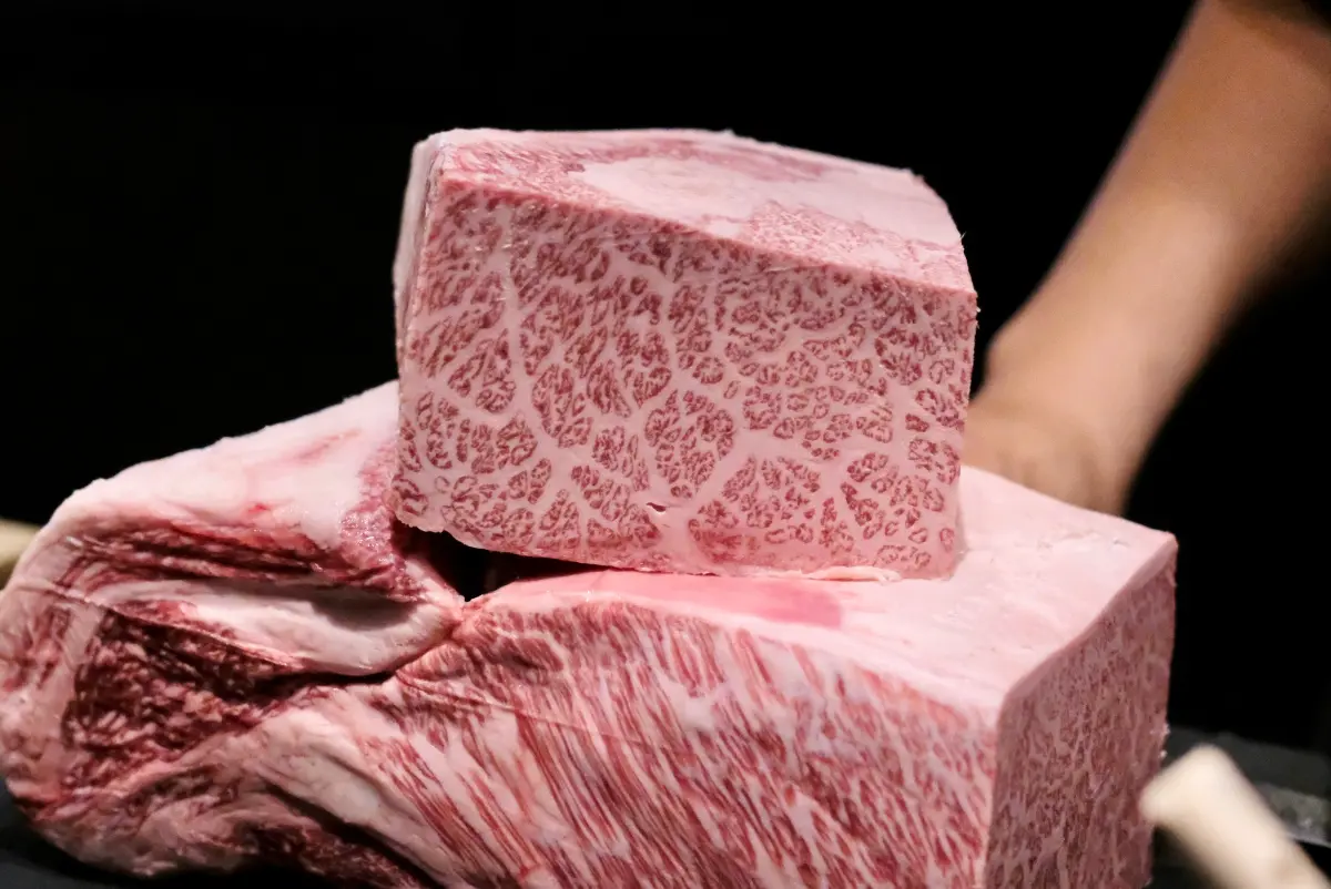 ▲國人喜愛吃日本牛肉，往往有著漂亮油花與獨特香氣，衛福部食藥署預告將修正「日本牛肉及其產品之進口規定」草案，取消30個月齡以下牛隻才能進口限制，擬開放全牛齡日本牛肉進口。（圖／記者葉盛耀攝）