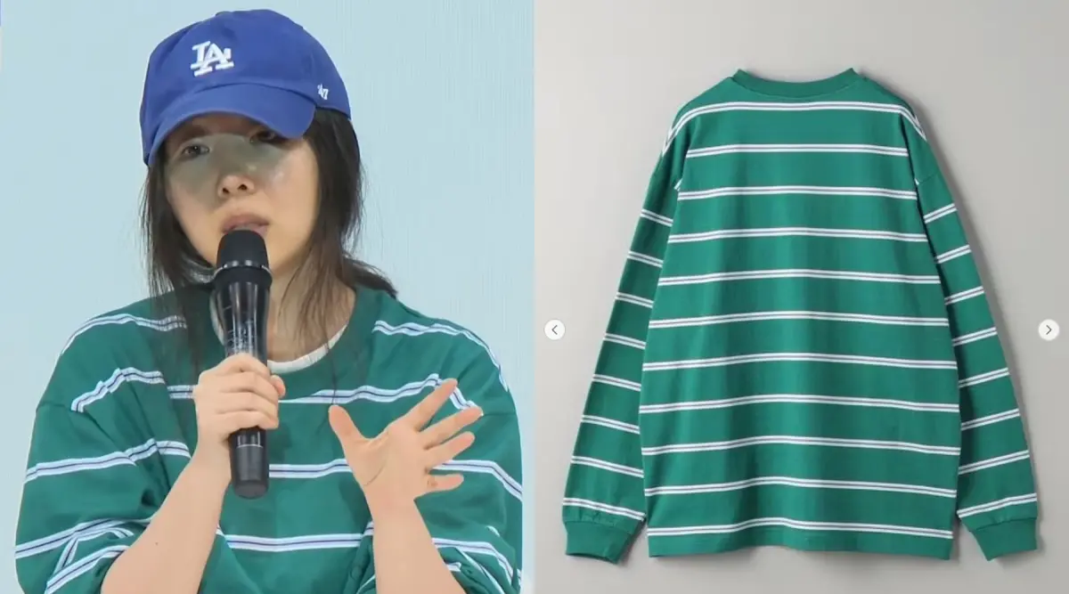 ▲「NewJeans之母」閔熙珍的上衣意外售罄，掀起話題。（圖／翻攝California general store官網、SBS 뉴스 YouTube）