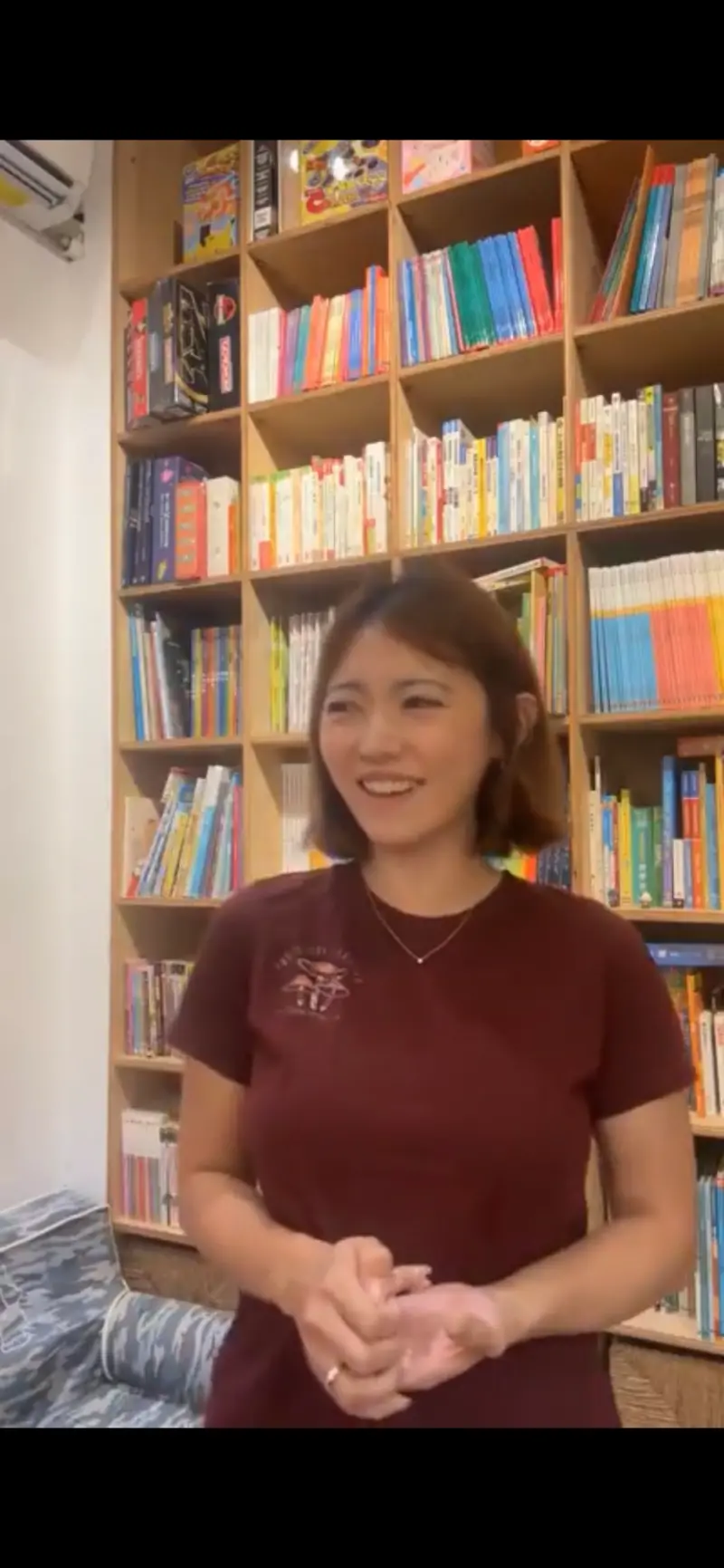 ▲Sydney聊起資源班的語氣、態度輕浮,被質疑歧視資源班學生。(圖/林叨囝仔 The Lins' Kids臉書)