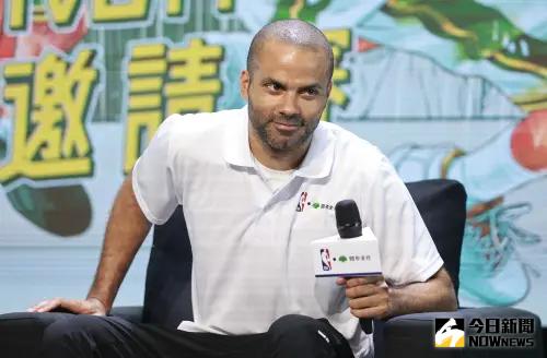 ▲法國小跑車Tony Parker受邀來台指導高中球員。（圖／記者葉政勳攝 , 2024.04.26）