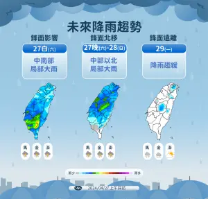 (圖/中央氣象署提供) ▲(圖/中央氣象署提供)