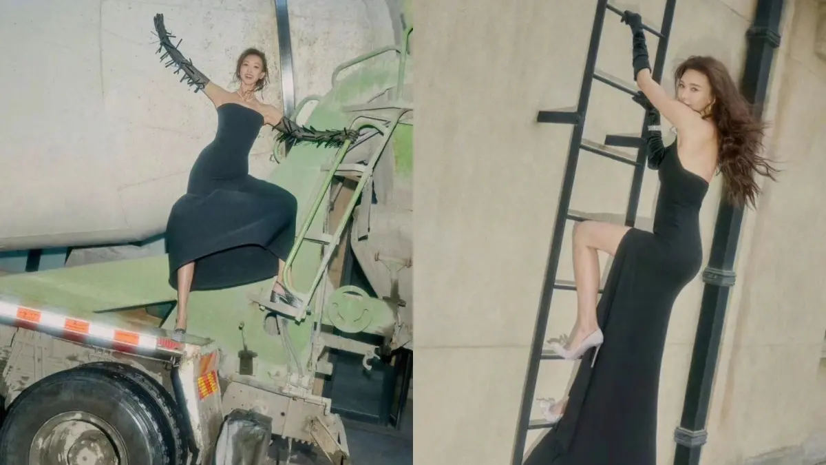 ▲林志玲淡出螢光幕後，睽違5年終於開始工作，並在IG上秀出大陸時裝雜誌拍的照片，風格相當迥異。（圖／IG chiling.lin）