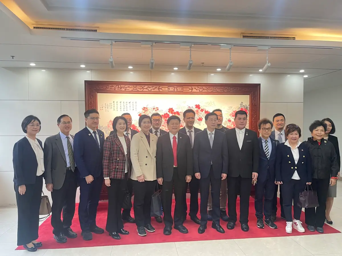 ▲國民黨團總召傅崐萁率黨籍立委拜會中國文旅部。（圖／傅辦提供）