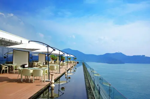 ▲可樂旅遊高鐵假期．雲品溫泉酒店日月潭自由行2日，飽覽日月潭幽美景致。（圖／可樂旅遊提供）