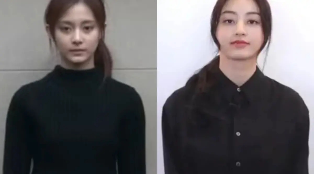 ▲TWICE隊長志效（右）錄製的節目片段，疑似複製子瑜8年前道歉的畫面，令陶晶瑩不忍發聲。（圖／ootb STUDIO、JYP Entertainment YouTube）