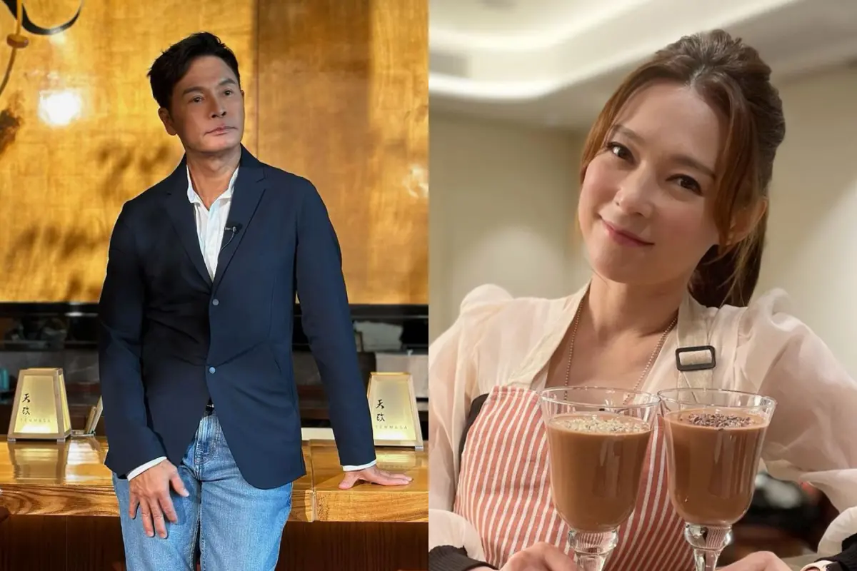 ▲香港視帝郭晉安（左）宣布離婚，他自曝與妻子歐倩怡與分居2年，近日兩人協議結束18年婚姻。（圖／郭晉安IG）