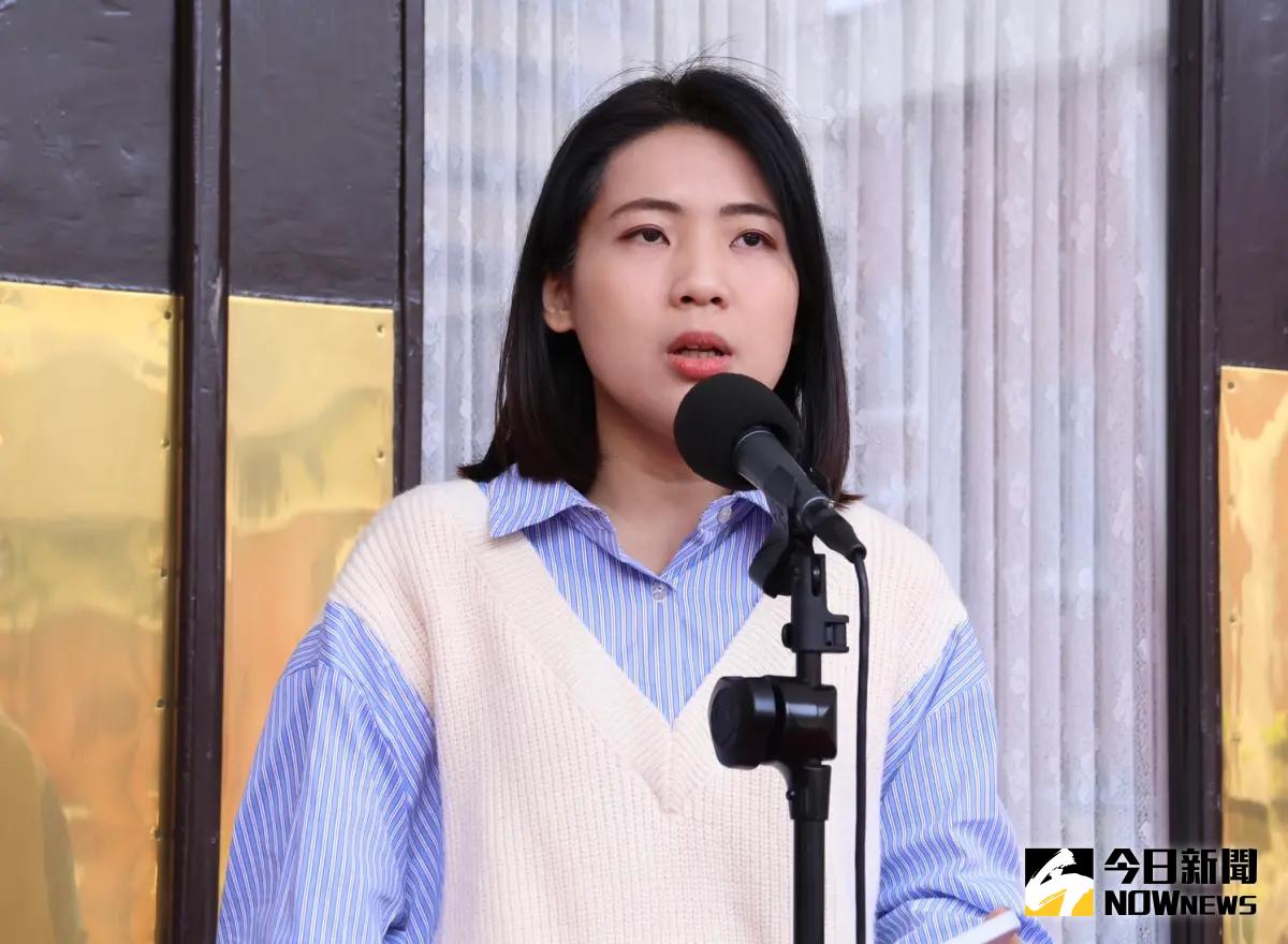 ▲徐巧芯受訪說，他不會刻意去傷害余天或余天的家人。（圖／朱永強攝，20240503）