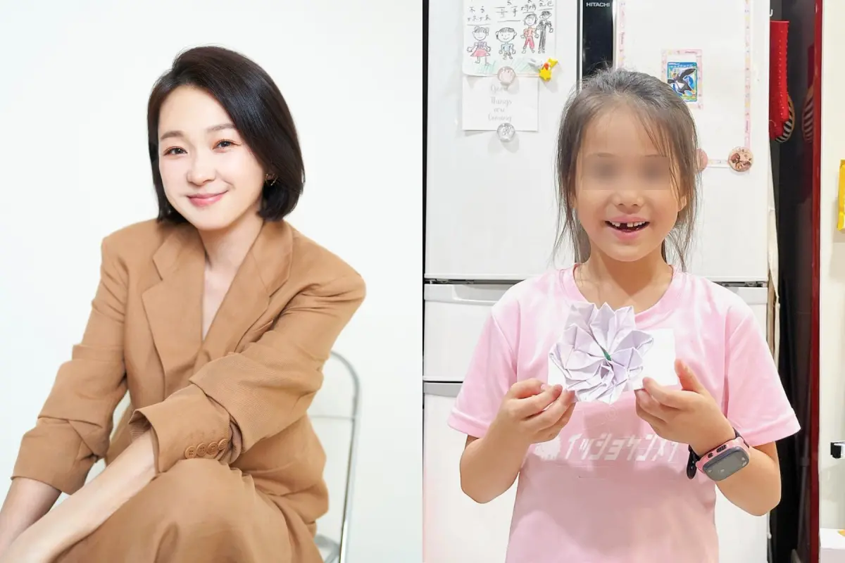 ▲六月收到愛女送她手摺蓮花當母親節禮物，她在Threads上發文討拍失敗，哭求流量密碼。（圖／六月Threads）