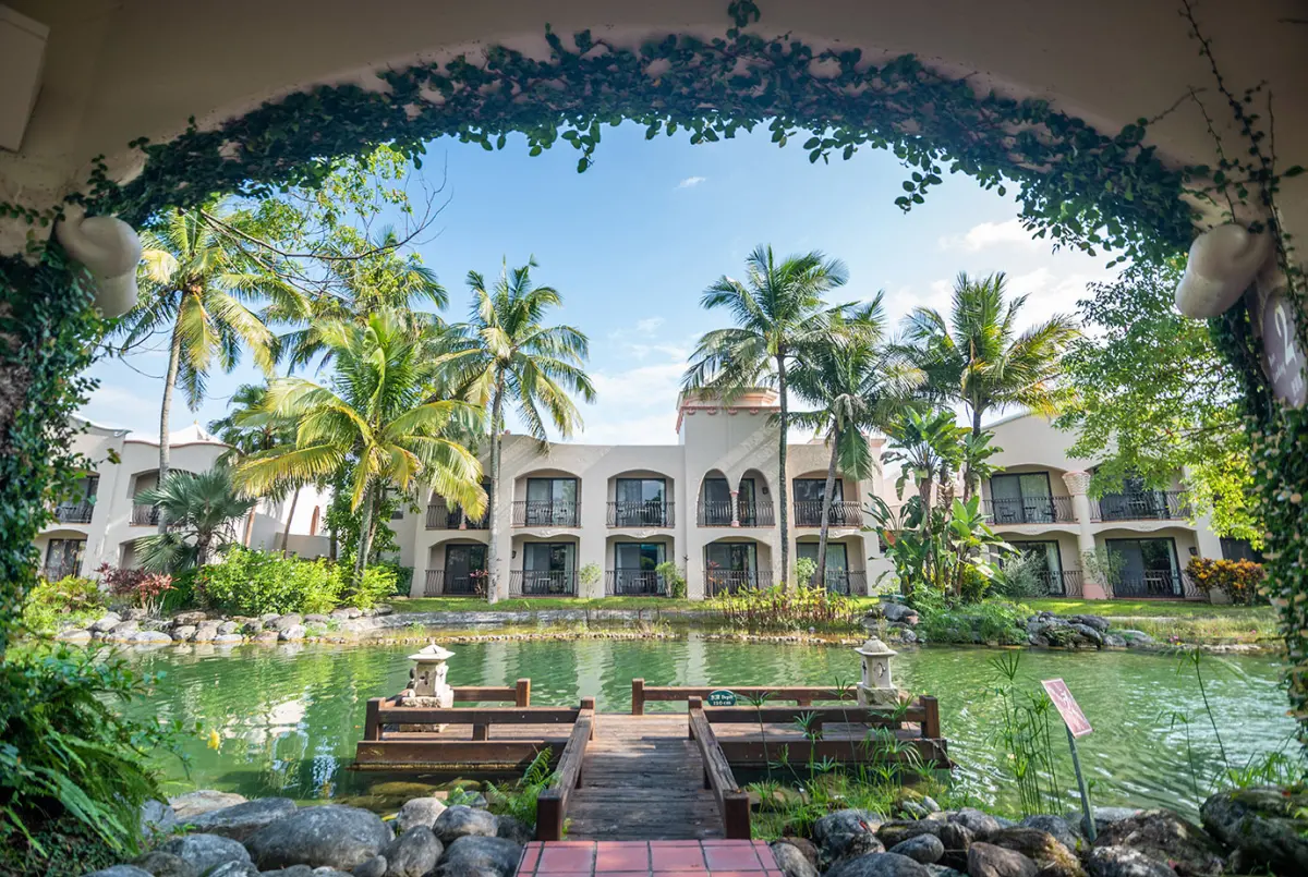 ▲花蓮理想大地渡假飯店推出「五 六月歡享價」住宿專案，二至四人同行，一泊一食，平均每人只要1,999元起。（圖／花蓮理想大地提供）