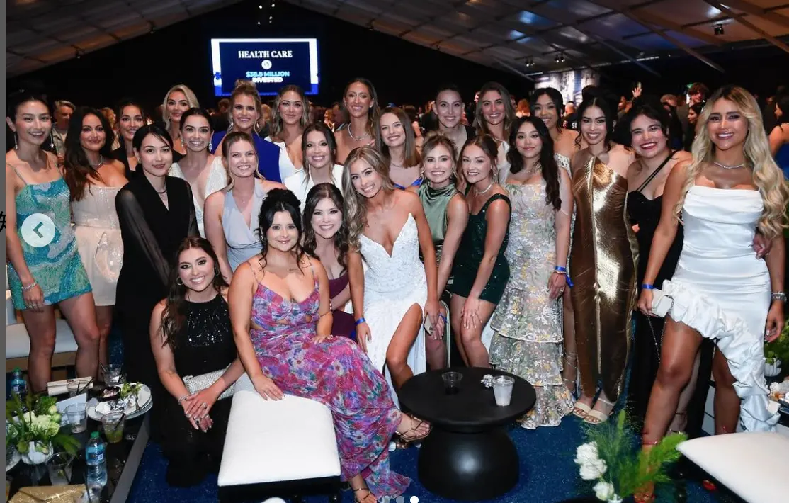 ▲道奇大嫂團合照超正又辣，大谷翔平老婆田中真美子也在其中。（圖／＠ｌａｄｏｄｇｅｒｗｉｖｅｓ）