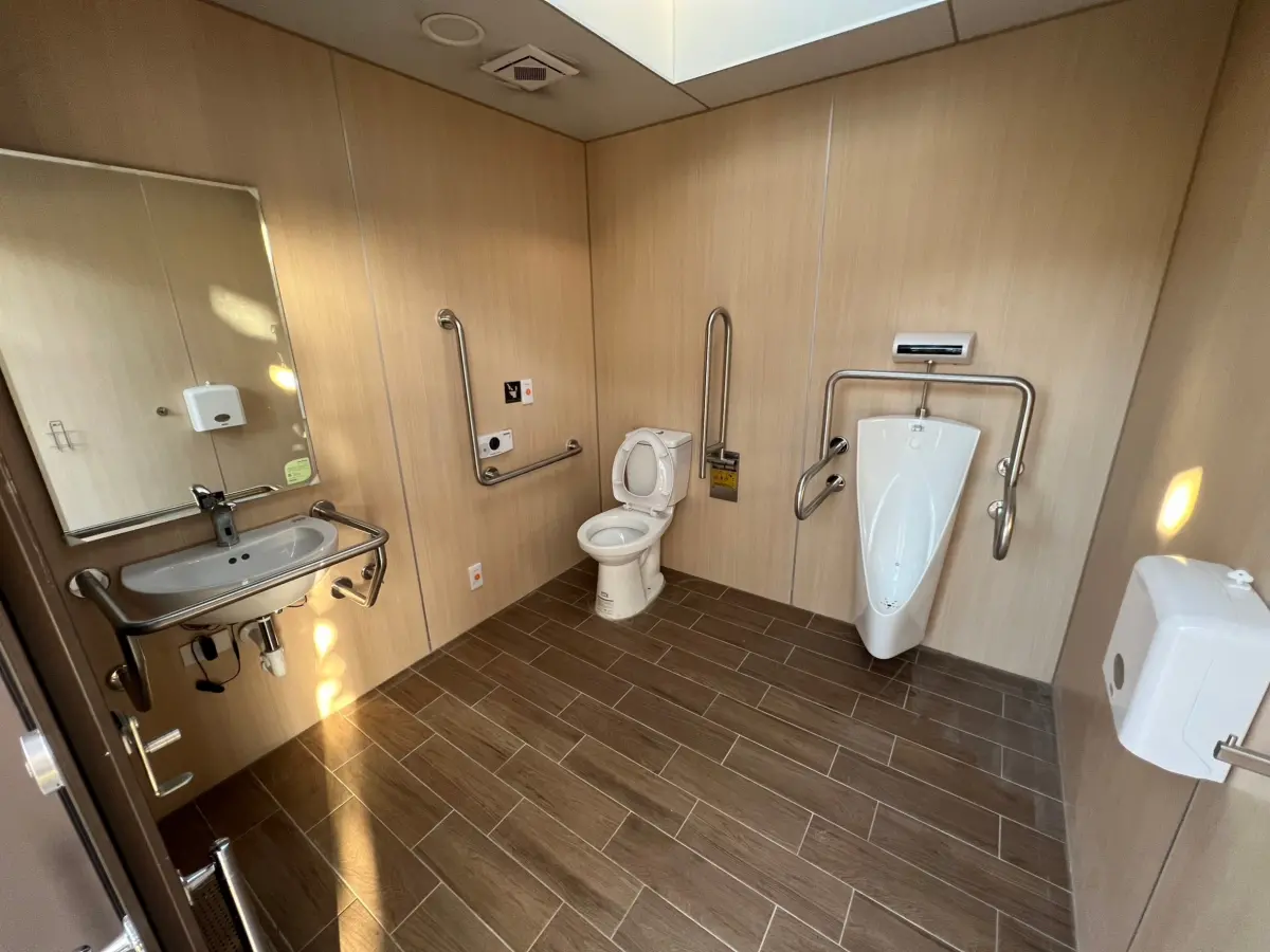 ▲葫蘆墩公園無障礙廁(圖／環保局提供2024.5.4)