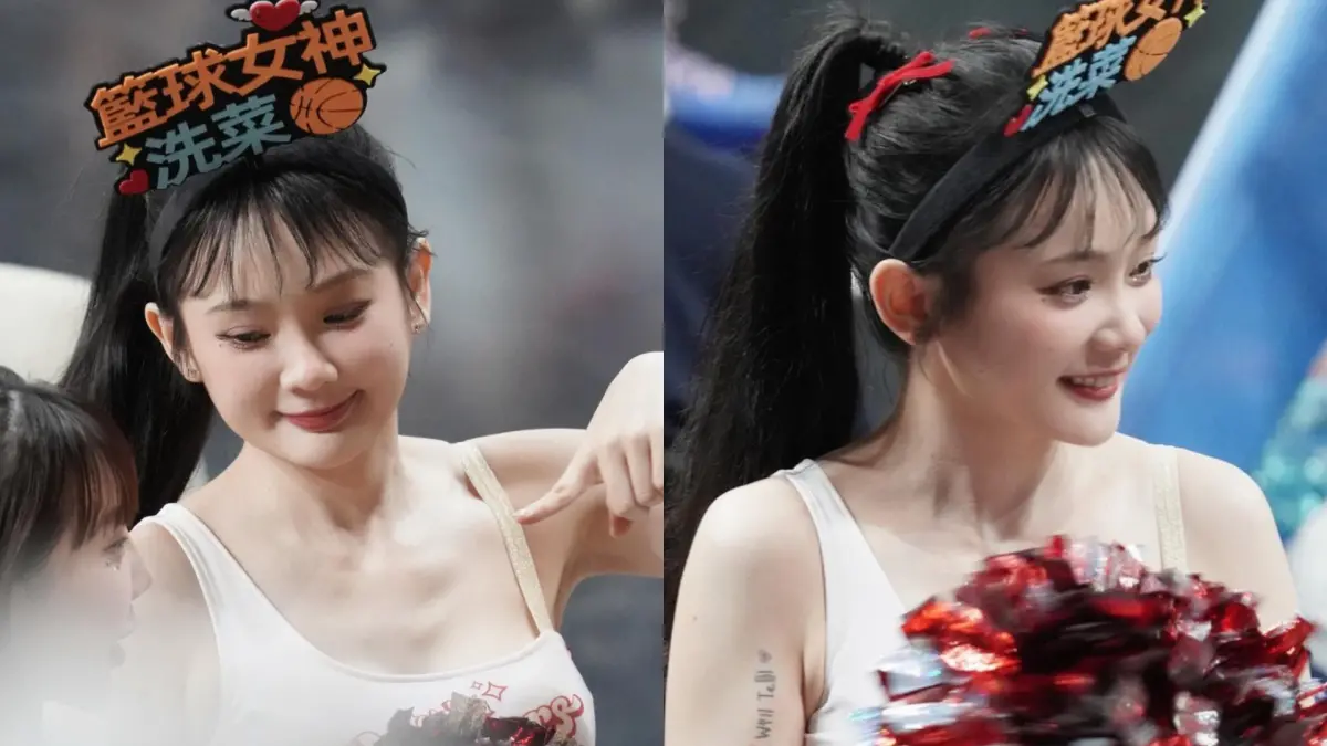 ▲啦啦隊女神洗菜發出一系列照片，曝光自己將迎來生涯最後一場應援，讓不少粉絲相當震驚。（圖／IG jumi0118）
