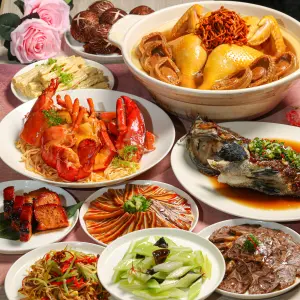 ▲台北晶華酒店推出多樣化的「母親節闔家外帶餐」。（圖／台北晶華提供）