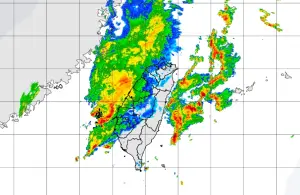 快訊／大片「雷雨帶」撲向台灣！彰化、雲林「大雷雨警戒」1小時
