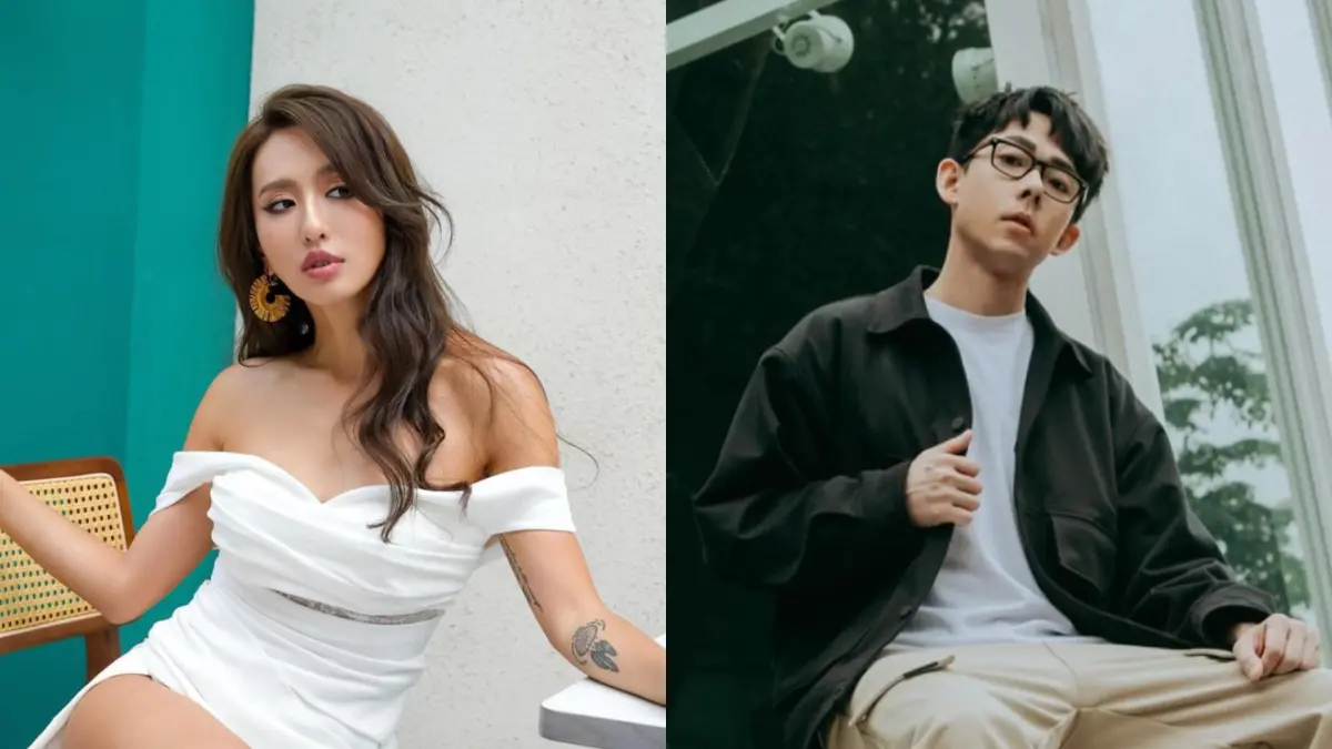 ▲YouTuber阿滴（右）突然在社群上發文，坦言同樣身為YouTuber的薔薔（左）私下「超有禮貌」。（圖／IG chialing_maze、rayduenglish）