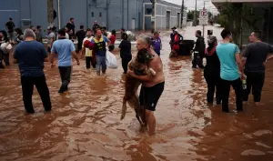 巴西南部洪水78死逾百失蹤　當地史上最嚴重氣候災難
