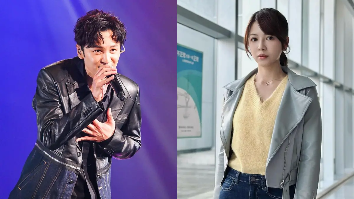 ▲謝京穎（右）1天拍完8場戲，直奔信義區Energy簽唱會幫老公書偉（左）站台，解鎖人生第1次追男團成就，不過書偉似乎沒有認出她，讓她忍不住在IG上抱怨：「先生居然沒有認出我！」（圖／翻攝自張書偉、謝京穎IG）