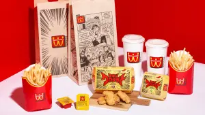 動漫成真！台灣WcDonald’s「幻の麥當勞」雞塊神醬、二次元包裝
