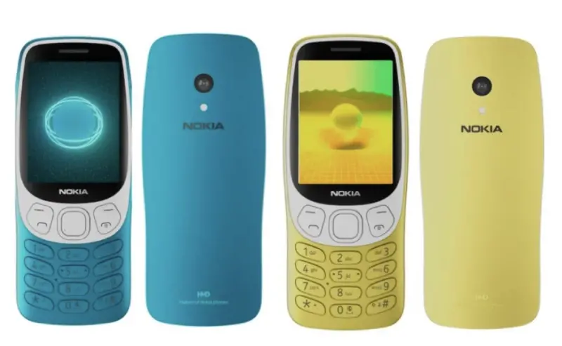 ▲「Nokia 3210」復刻版將於今年推出，機背新增相機鏡頭。（圖／擷取自GIZMOCHINA）