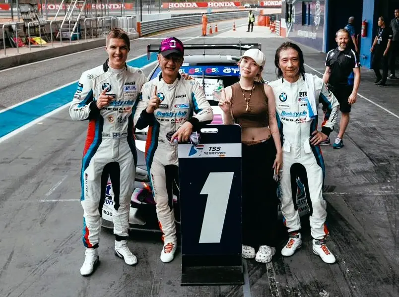 ▲TEAM AAI車隊2024年國際首賽旗開得勝。（圖／STARFiSH星予公關提供）