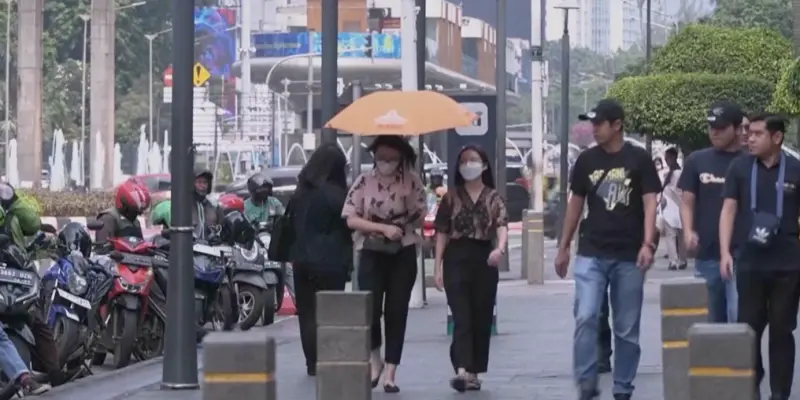 影／東南亞連日破紀錄高溫！印尼不受影響　街頭畫面曝