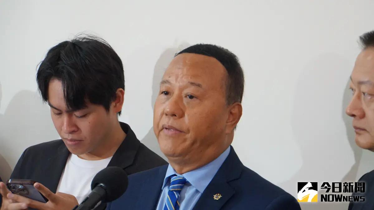 ▲國防部副部長柏鴻輝接受聯訪。（圖／記者呂炯昌攝，2024.05.08）