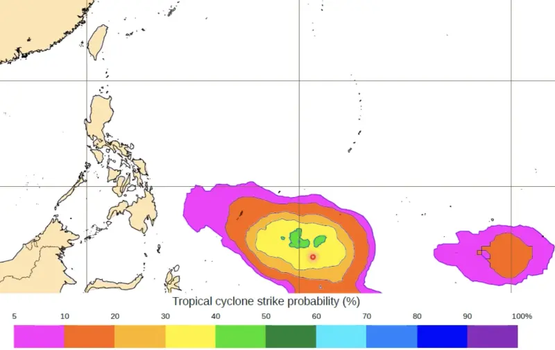 ▲今年第一號颱風「艾維尼」，有機會在未來10天內，於菲律賓東邊海域生成。（圖／賈新興YouTube）