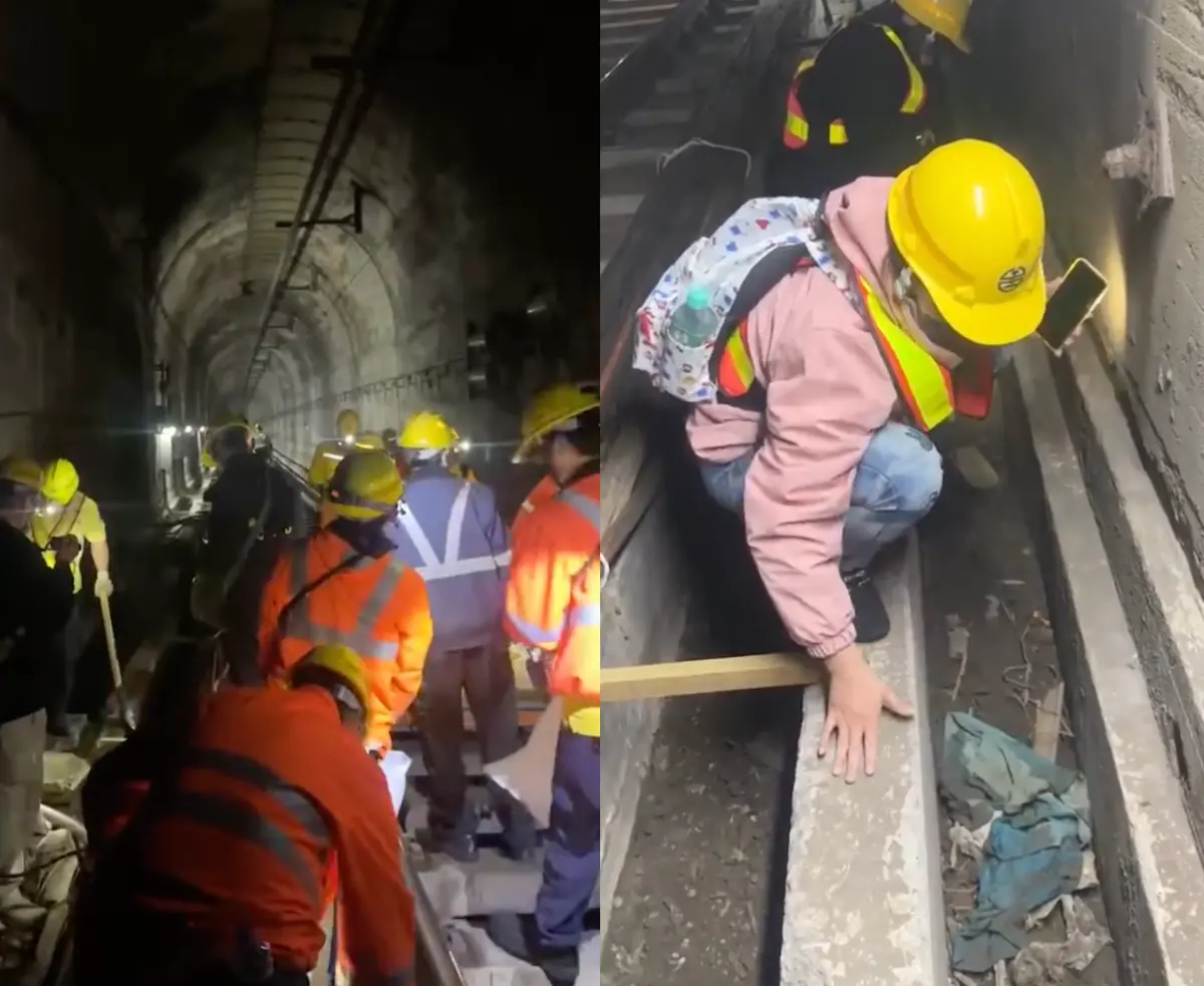 ▲今年家屬重返出軌處清水隧道，竟然在軌道下發現11名罹難者遺骸與相關遺物，太魯閣的眼淚今（8）日發聲明，強調家屬內心十分錯愕與悲痛。（圖／翻攝《太魯閣的眼淚 台鐵0402太魯閣號408車次》臉書）