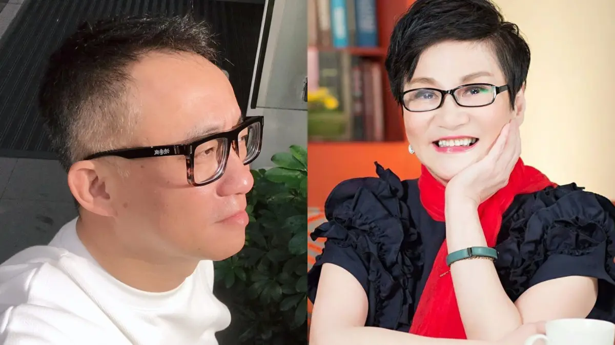 ▲心疼「小燕姐把一切重擔都扛下」，許常德：「這是她讓眾人平靜的最好平衡。」（圖／許常德、張小燕臉書）