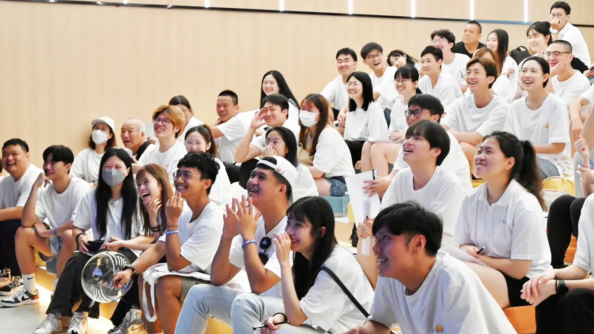 ▲台灣青年走訪三明學院，並舉行沙縣小吃短視頻創作分享會。（圖／主辦單位提供）