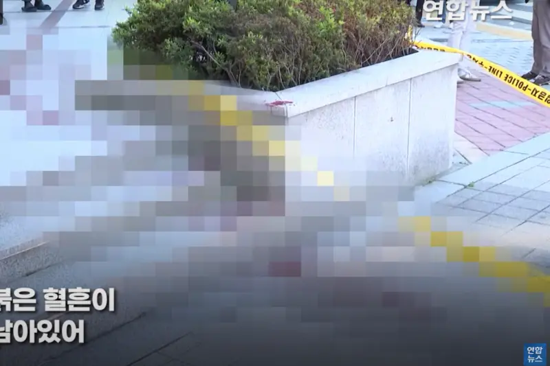 死亡直播！韓國YouTuber在釜山法院前遭砍死　現場過程全放送