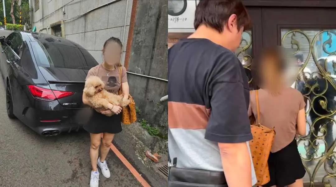 ▲號稱「北區最美藥頭」的葉姓女子平時開賓士運毒，經警方長期跟監蒐證，掌握葉女行蹤後，日前在桃園市平鎮區一代將她拘提到案。（圖／翻攝畫面）