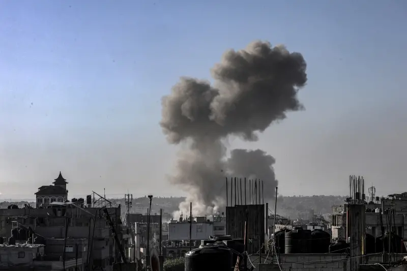 以色列空襲加薩拉法市　以哈休戰談判無協議告終