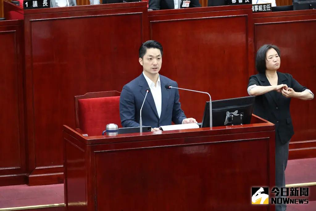 ▲台北市長蔣萬安前往台北市議會就大巨蛋、北士科、京華城、台智光案專案報告及備詢。（圖／記者陳明安攝，2024.05.10）