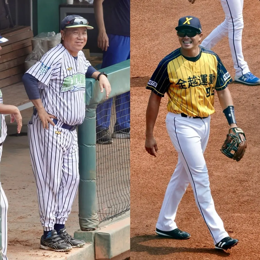 ▲全越運動吳念庭和任教興富發的父親吳復連對決，結果興富發以2：0奪勝，拿下隊史的春季聯賽首冠。（圖／翻攝自吳念庭臉書）