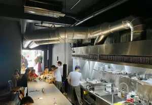 ▲「麥謎食驗室」去年夏天剛於台南的青年路上開幕，由4位年輕人共同經營。（圖／記者葉盛耀攝）