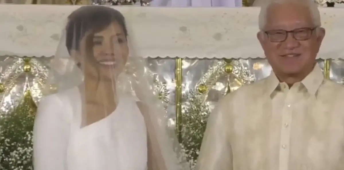 ▲菲律賓一名高齡80歲的省長迎娶小自己50歲的嫩妻。（圖／翻攝自The Filipino Times）