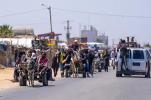 拉法30萬人撤離!難民營變鬼城 BBC:以軍想「切香腸」寸寸進逼