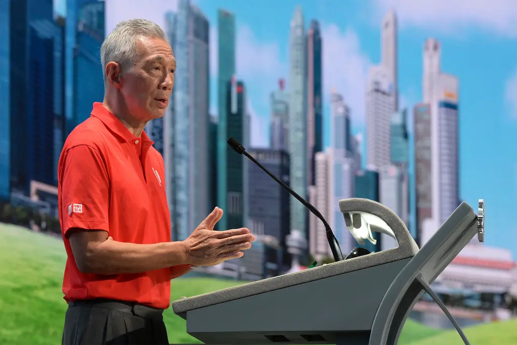 ▲新加坡總理李顯龍即將在5月15日卸任，結束長達20年的任期。（圖／美聯社／達志影像）