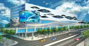 未來20年將為集團帶來14.36億元太陽能發電收益。圖為園區模擬圖。 ▲未來20年將為集團帶來14.36億元太陽能發電收益。圖為園區模擬圖。(圖/品牌提供)