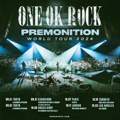 ▲ONE OK ROCK將於9月21日到高雄開唱。（圖／KKLIVE臉書）