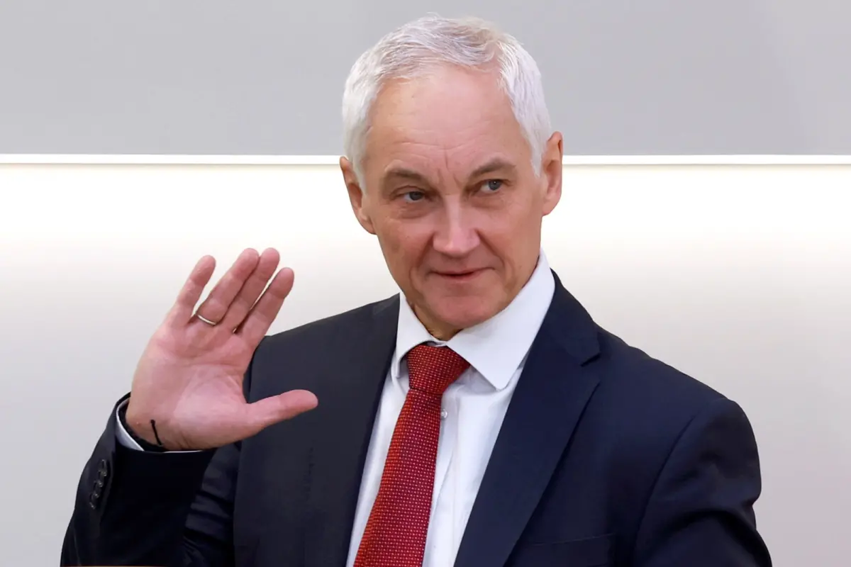 ▲俄羅斯前第一副總理、經濟學家出身的別洛烏索夫（Andrei Belousov），將出任國防部長一職。資料照。（圖／美聯社／達志影像）