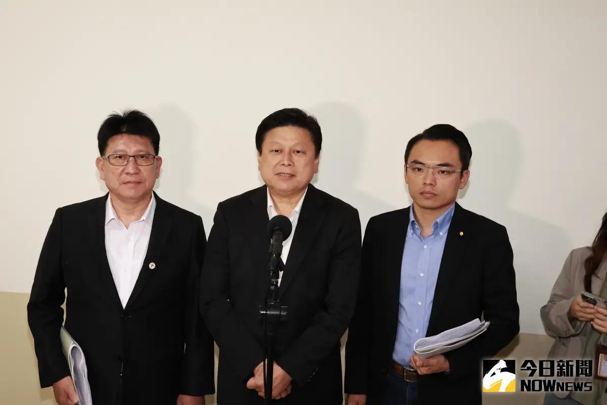 ▲國民黨立法院黨團總召傅崐萁說，希望明天不分黨派用表決器表決。（圖／記者吳翊緁攝，資料照）