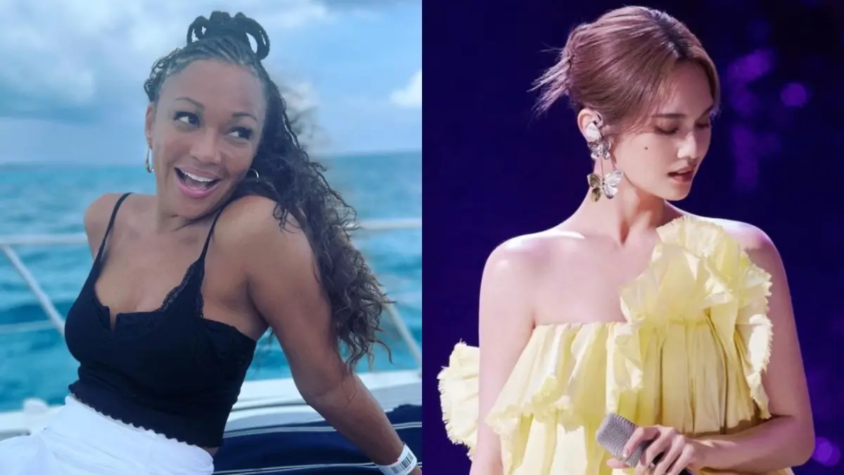 ▲楊丞琳（右）翻車《歌手》唱輸香緹摩爾（左）激起參戰潮！官方也宣布「首輪揭榜歌手」將有「台灣男星」加入戰局。（圖／香緹摩爾IG、楊丞琳IG）