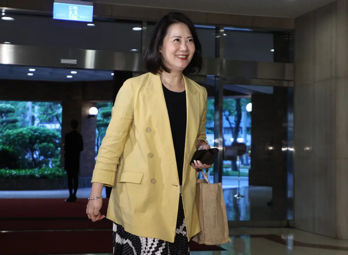 ▲賴清德今晚宴請黨籍立委，結束後吳思瑤會後轉述。（圖／記者陳明中攝，2024.05.14）