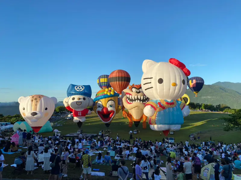 臺灣熱氣球嘉年華7月預售票售罄！5/22還可搶　亮點、節目表整理