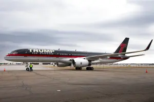 川普是你的嗎?傳美波音757擦撞另架飛機 外媒指是這人專機