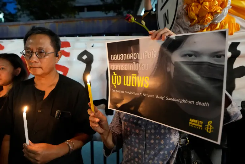 泰國28歲民權人士獄中絕食亡！因倡議王室改革「冒犯君主罪」遭拘