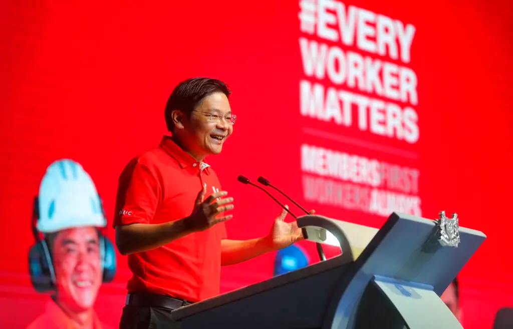 ▲新加坡第4任總理黃循財今晚宣誓就職，他發表就職演說強調，新加坡重視東協的核心地位，維護國家的利益與權利，也希望美中關係能保持穩定。資料照。（圖／美聯社／達志影像）